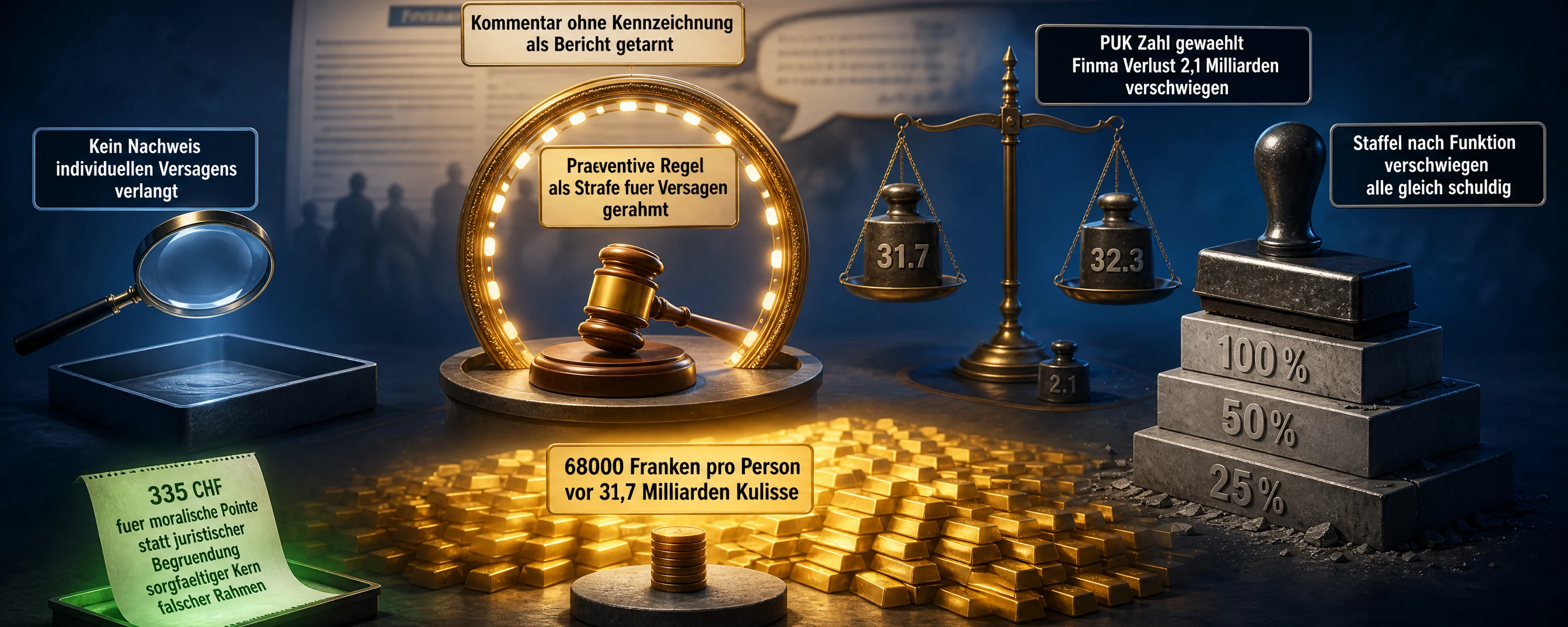 Das Urteil, das keine Schuld braucht