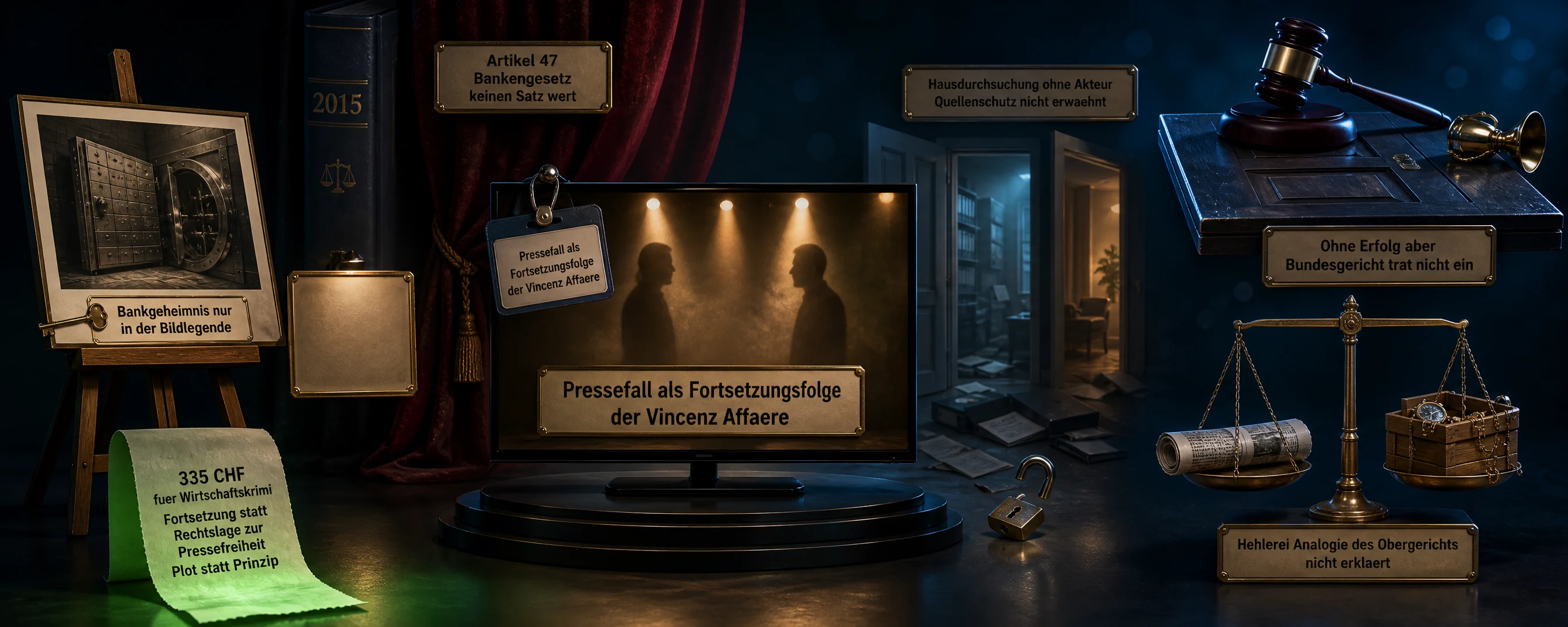 Ein Pressefall, als Fortsetzungsfolge erzählt