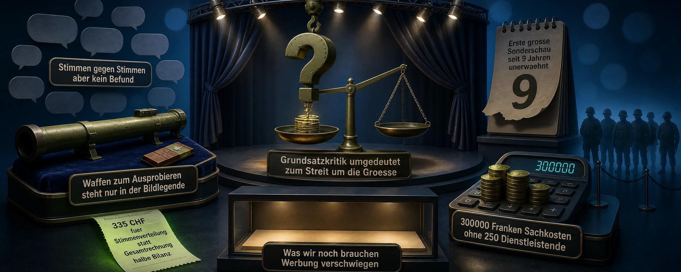 Waffen zum Ausprobieren, Streit um den Preis
